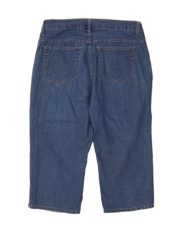 LEE Womens Riders Capri Jeans W34 L19 Blue Vintage Lee and Second-Hand Lee from Messina Hembry 