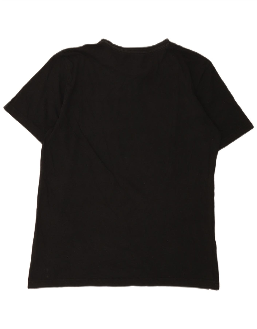 T-shirt grafica da uomo Puma Top in cotone nero medio