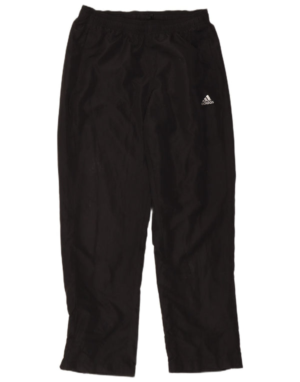 Pantaloni da tuta ADIDAS Climalite da uomo UK 44/46 Large Nero Poliestere