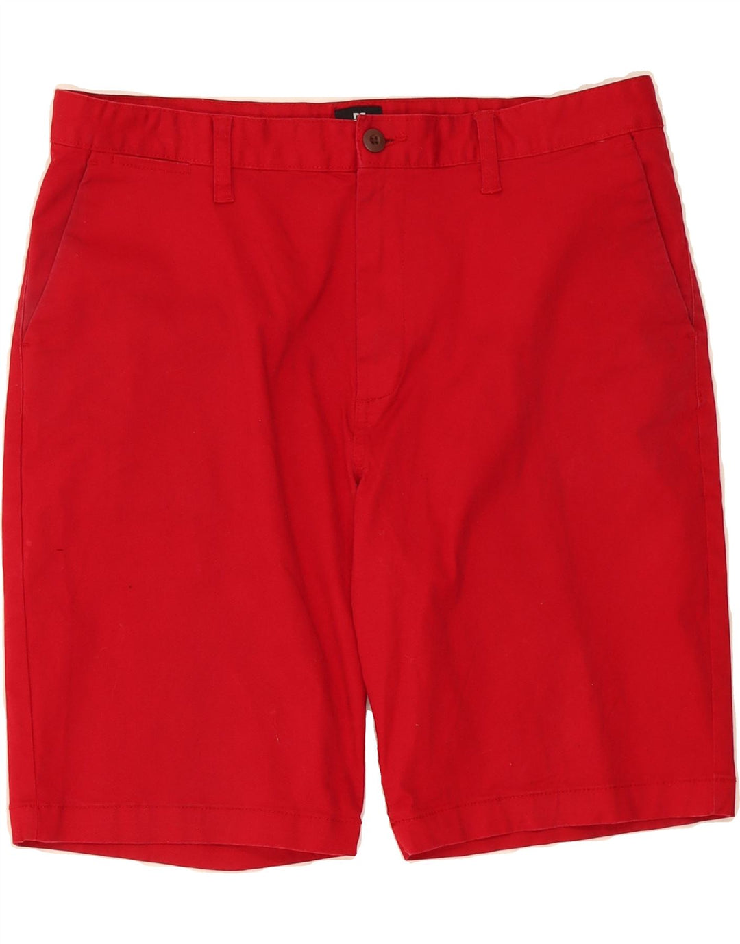 DC Mens Chino Shorts W36 Large Red Cotton Vintage DC and Second-Hand DC from Messina Hembry 