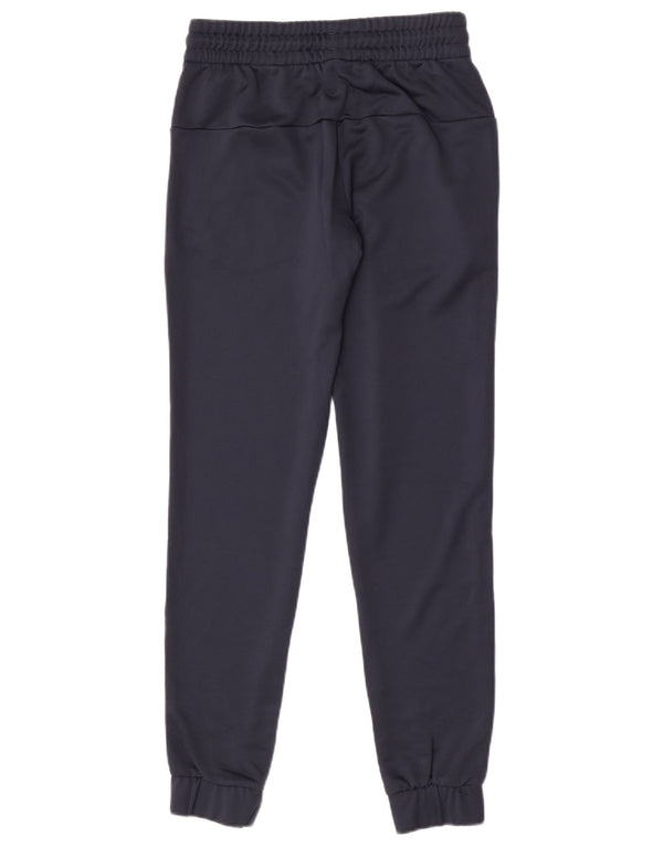 Pantaloni da tuta da donna Adidas Joggers UK 4/6 XS poliestere blu navy