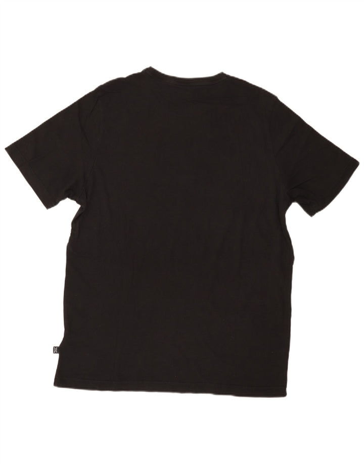 T-shirt da uomo PUMA Top grande in cotone nero
