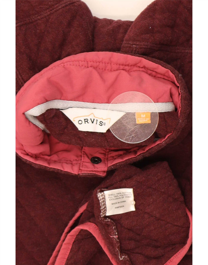 Felpa da donna con collo abbottonato Orvis, UK 14, cotone marrone medio medio