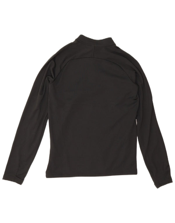 Top della tuta pullover Nike da ragazzo Dri Fit 12-13 anni Large Nera