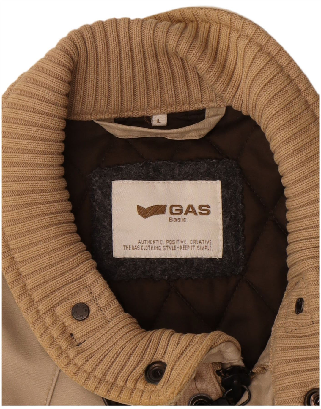 Giacca utility da uomo Gas UK 40 Large Beige