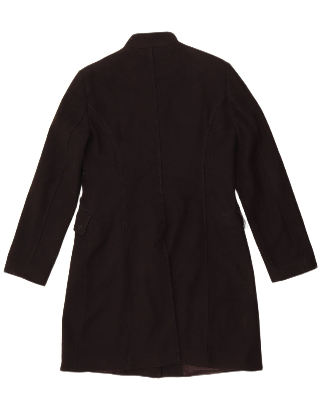 Cappotto Donna Benetton IT 46 Large Nero Lana