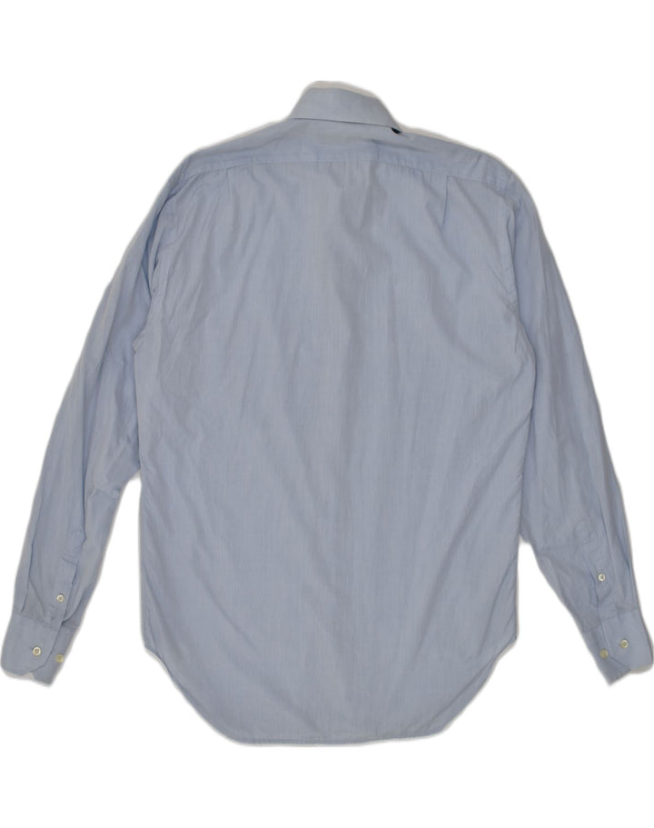 MASSIMO DUTTI Mens Shirt Size 15 1/4 40 Medium Blue Cotton | Vintage Massimo Dutti | Thrift | Second-Hand Massimo Dutti | Used Clothing | Messina Hembry 
