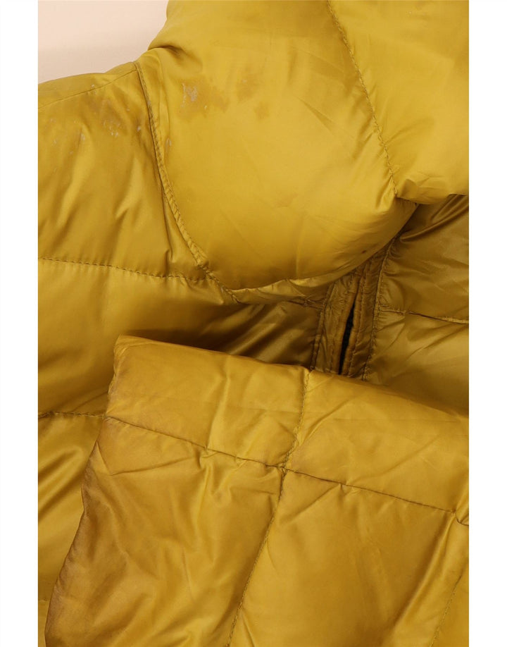 Giacca imbottita con cappuccio da uomo Blauer UK 38 giallo medio in poliammide