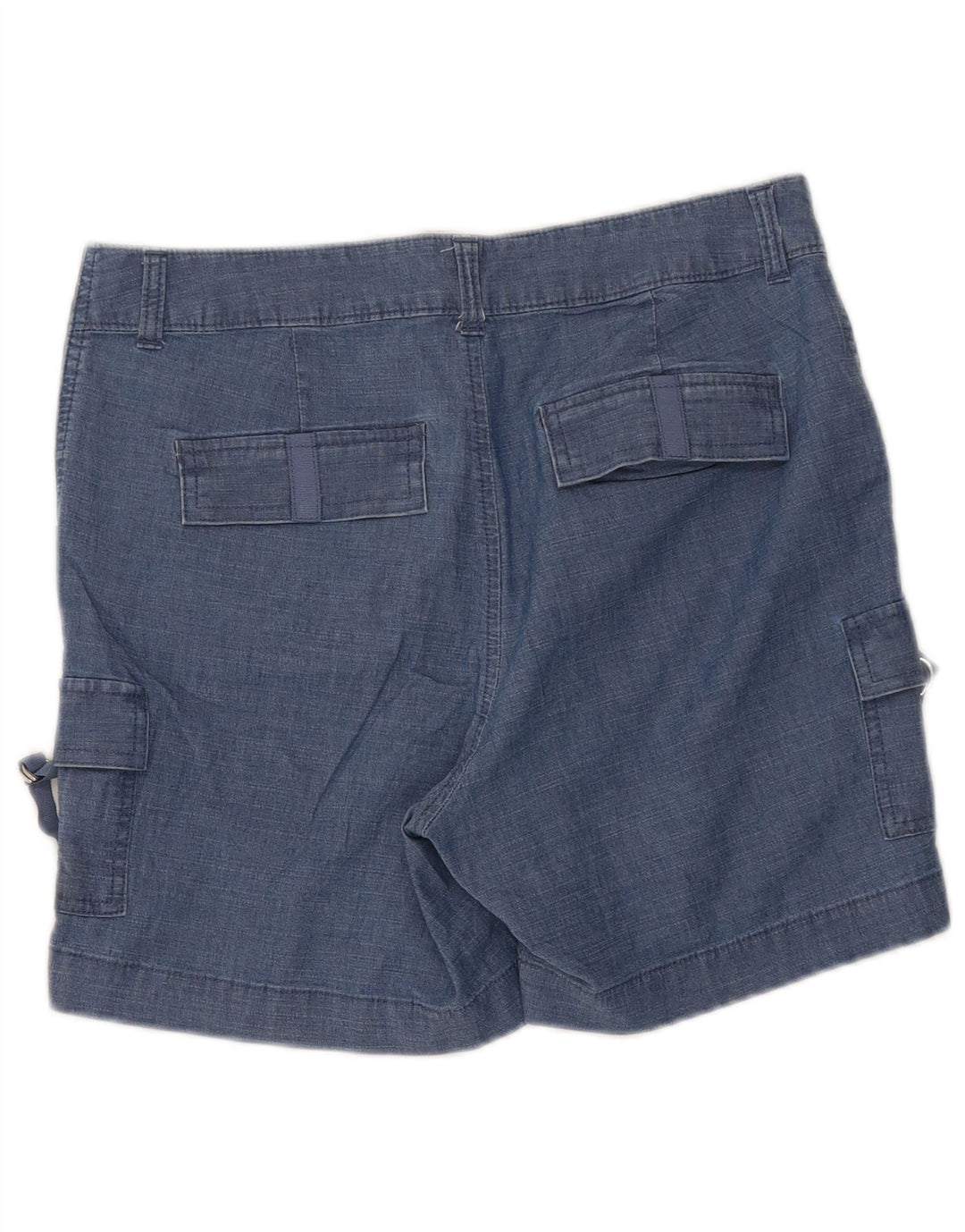 Pantaloncini cargo LEE da donna a vita media con vestibilità regolare US 10 Large W34 in cotone blu