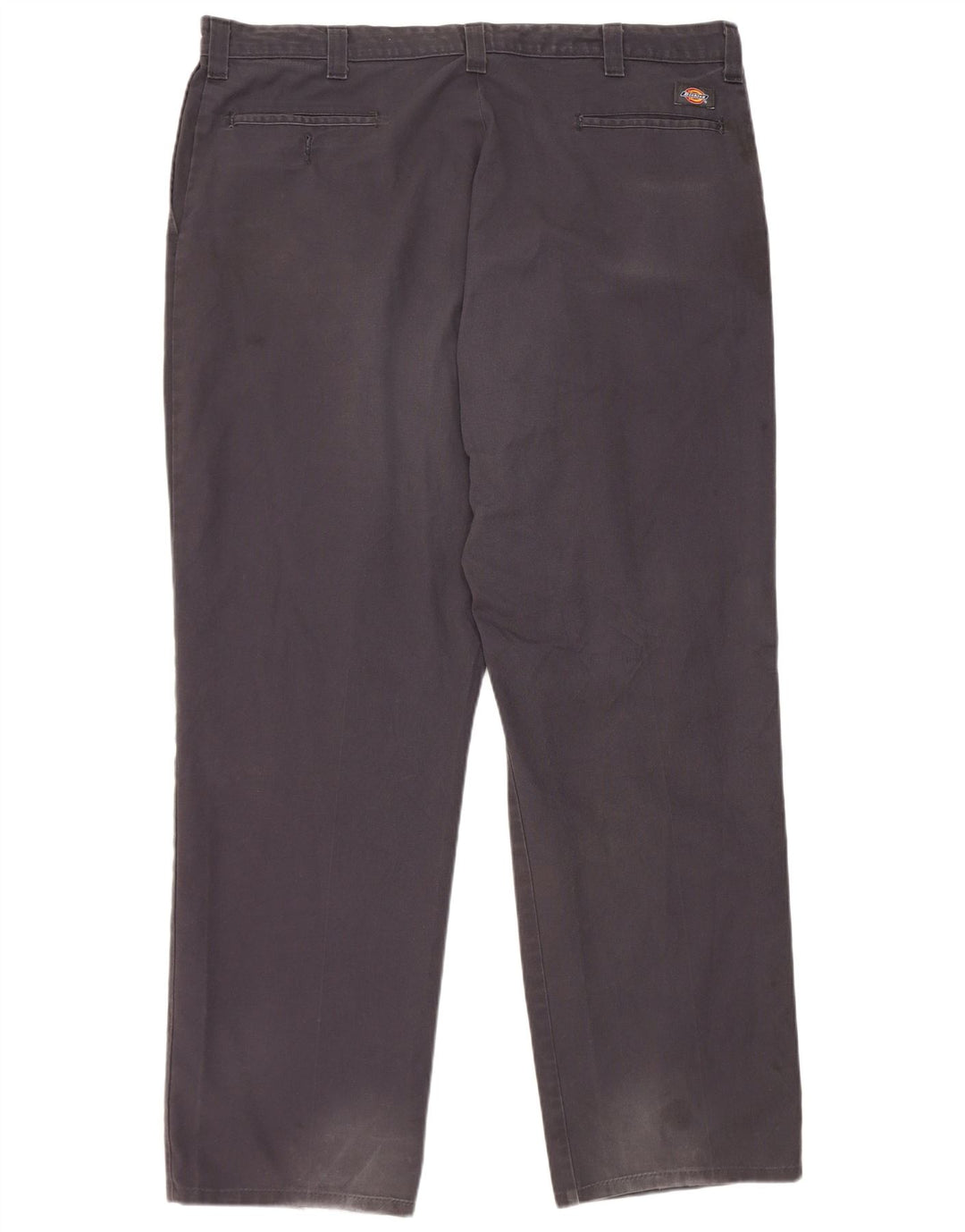 Pantaloni chino dritti da uomo Dickies W42 L32 poliestere blu navy
