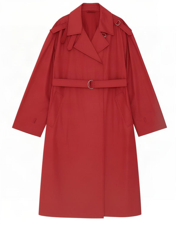 Trench da donna Sealup UK 16 grande poliestere bordeaux