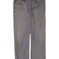 LEVI'S Mens 505 Distressed Straight Jeans W40 L32 Blue Cotton