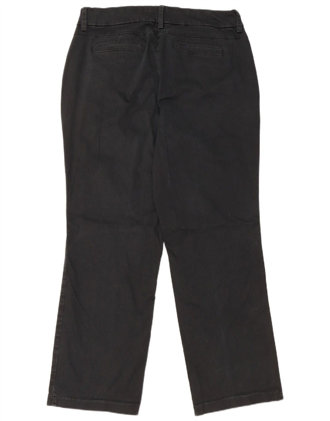 Pantaloni casual dritti vestibilità Curvy da donna LEE US 16 2XL W36 L31 Neri