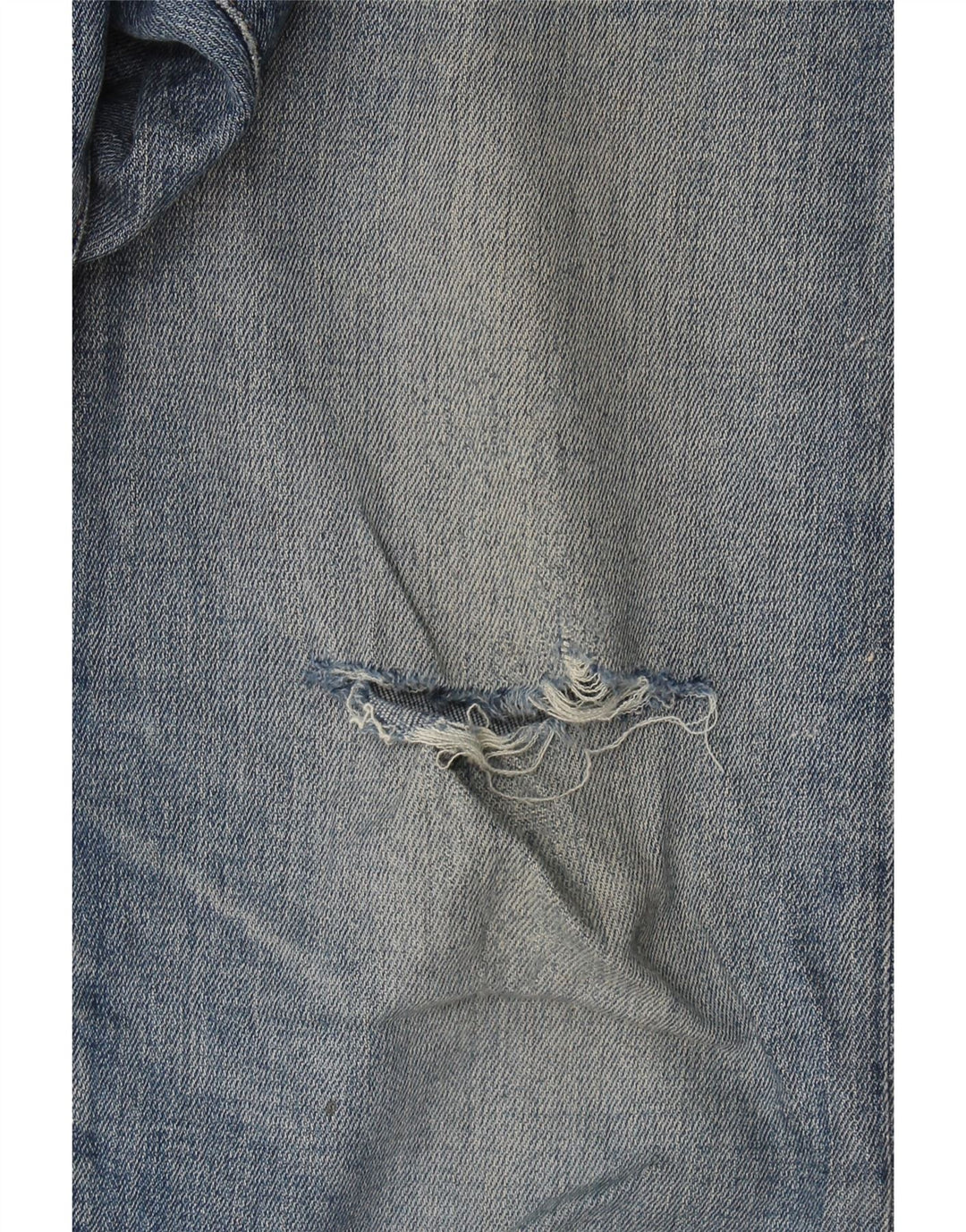 Levi's Uomo 502 Jeans affusolati effetto consumato W30 L32 cotone blu