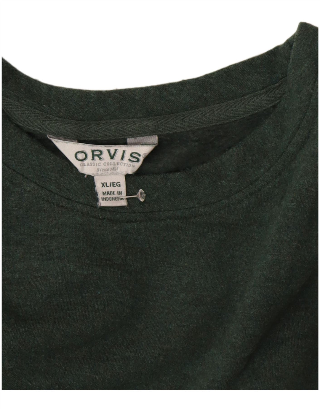 Felpa oversize da donna ORVIS UK 18 XL Verde