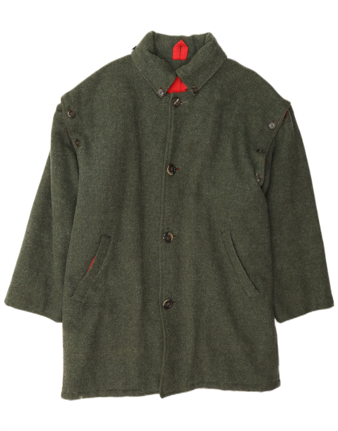 Cappotto Uomo Trissi IT 44 XS Verde