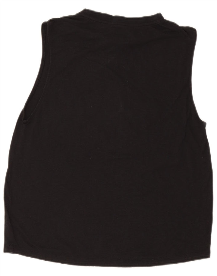 Canotta grafica da donna ADIDAS UK 12/14 poliestere nero medio