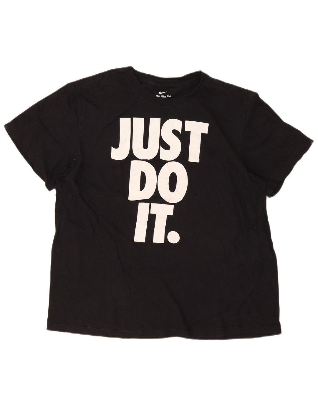 T-shirt grafica da uomo Nike Top XL in cotone nero