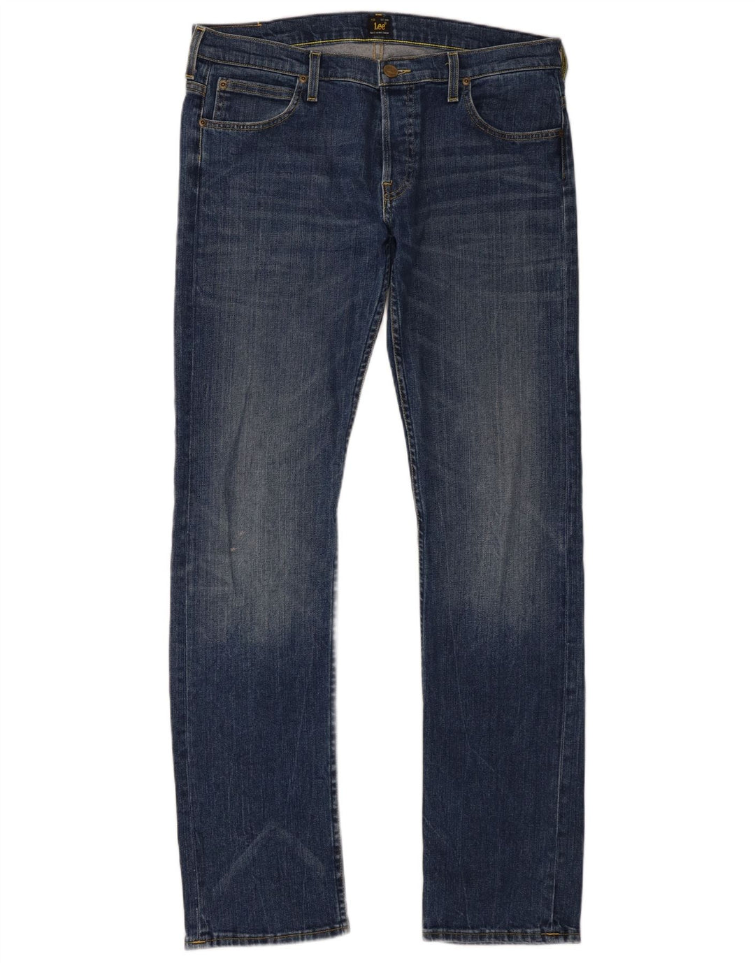 Jeans Lee Powell Slim da uomo W34 L34 cotone blu navy
