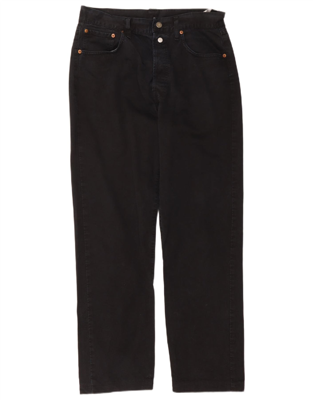Jeans dritti da uomo Replay W33 L32 cotone nero