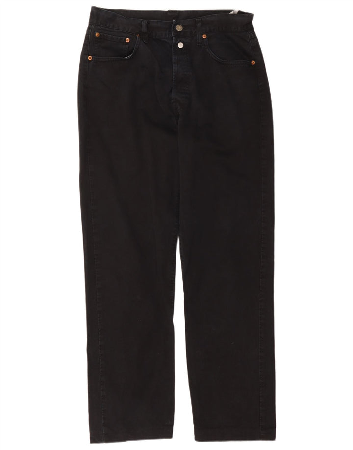 Jeans dritti da uomo Replay W33 L32 cotone nero