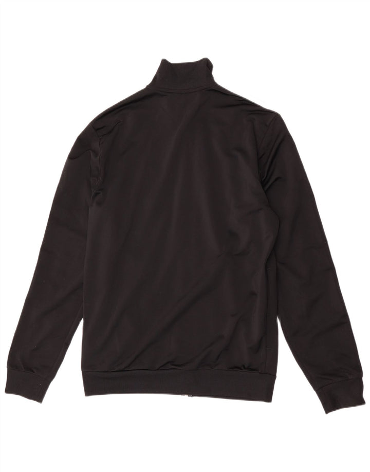 Adidas Giacca da tuta da uomo UK 38/40 Medium Black Poliestere