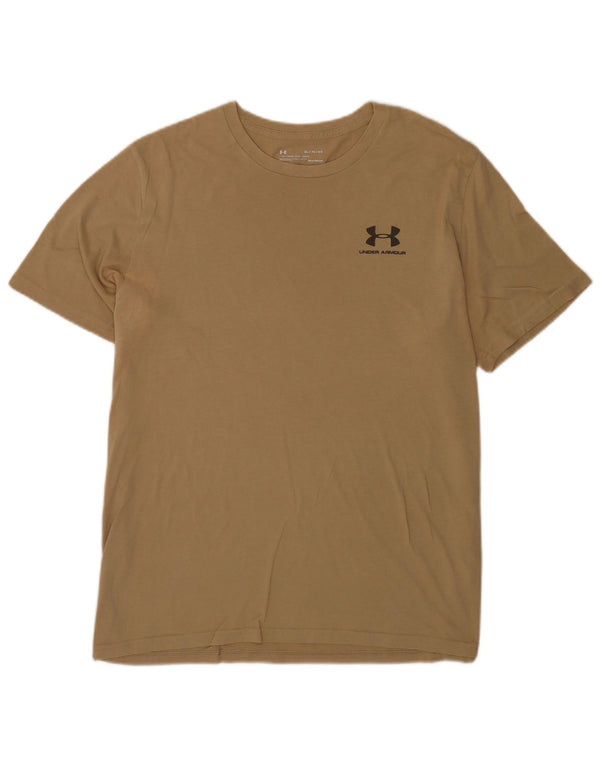 Maglietta Under Armour da uomo Heat Gear Top XL Cachi
