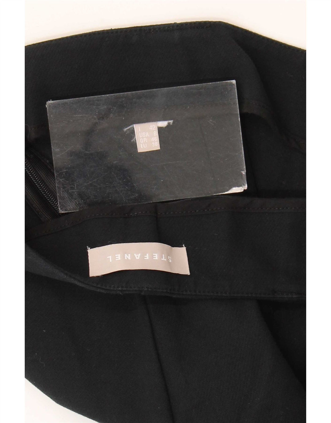 Pantaloni casual Bootcut da donna Stefanel IT 42 medio W30 L30 neri