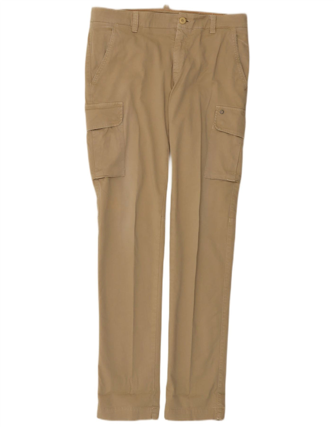 Pantaloni cargo slim da donna Mason's W32 L33 in cotone beige