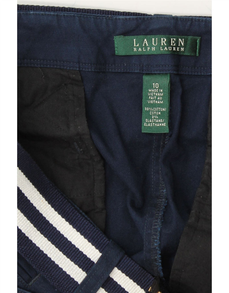 RALPH LAUREN Womens Denim Skirt US 10 Large W33  Navy Blue Cotton Vintage Ralph Lauren and Second-Hand Ralph Lauren from Messina Hembry 