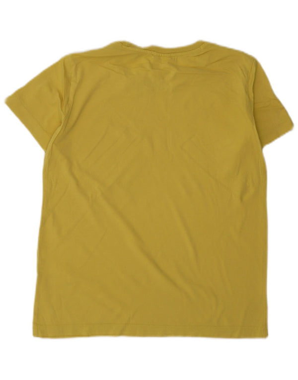 T-shirt grafica da donna Champion Top UK 12 giallo medio