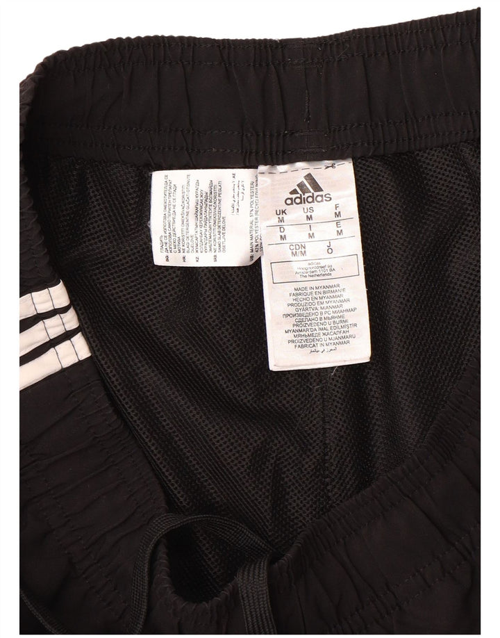Pantaloncini sportivi da uomo Adidas Medium Black Colourblock in poliestere