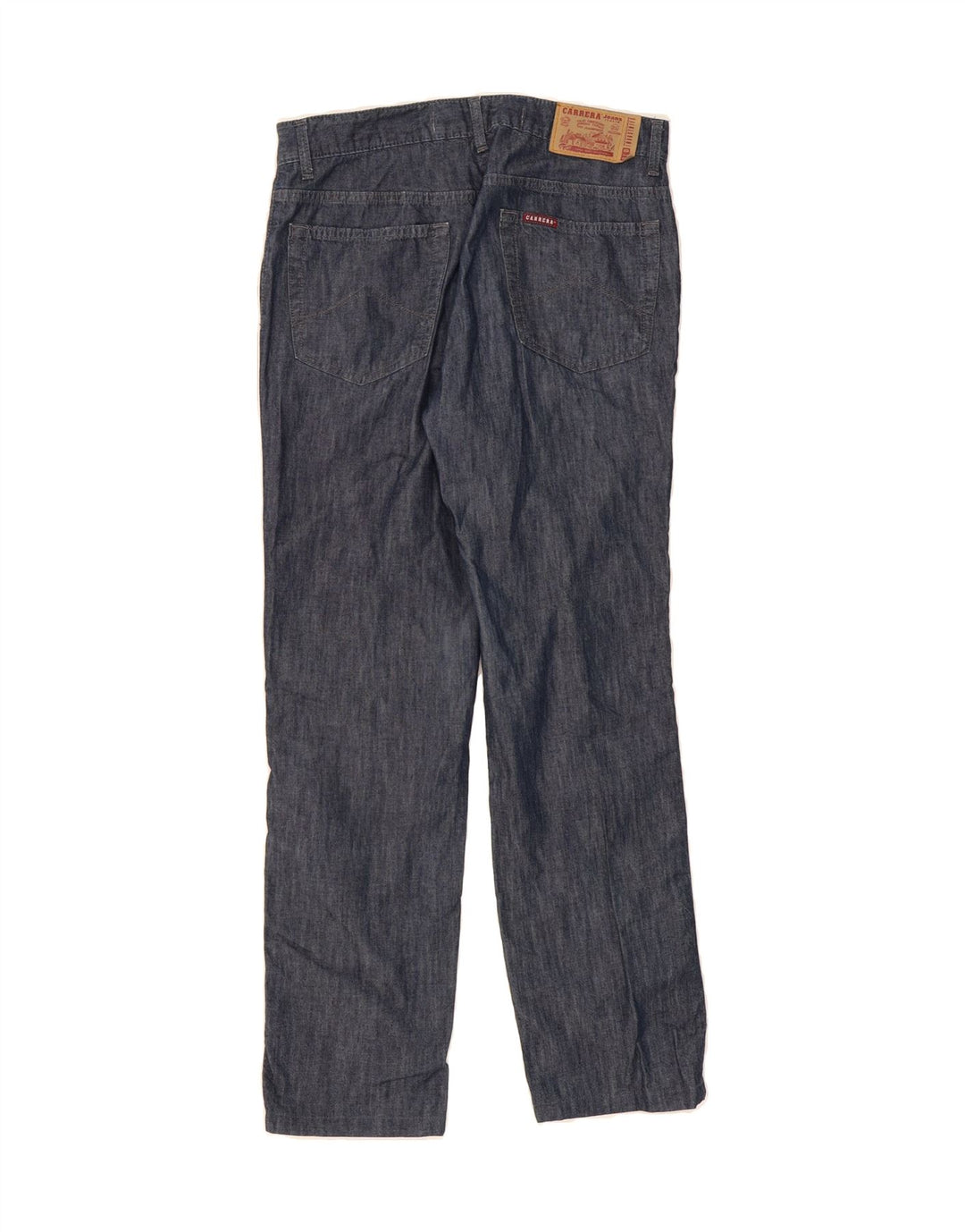 CARRERA Mens 700 Regular Straight Jeans W33 L30 Navy Blue Cotton Vintage Carrera and Second-Hand Carrera from Messina Hembry 