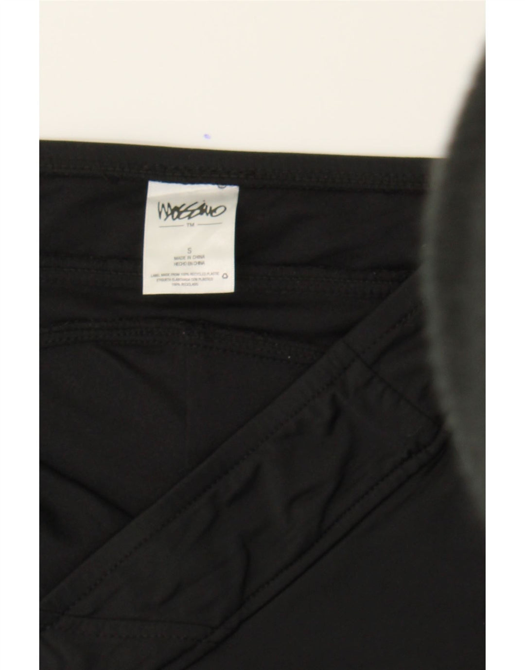 MOSSIMO Womens Sport Shorts UK 10 Small Black Nylon Vintage Mossimo and Second-Hand Mossimo from Messina Hembry 
