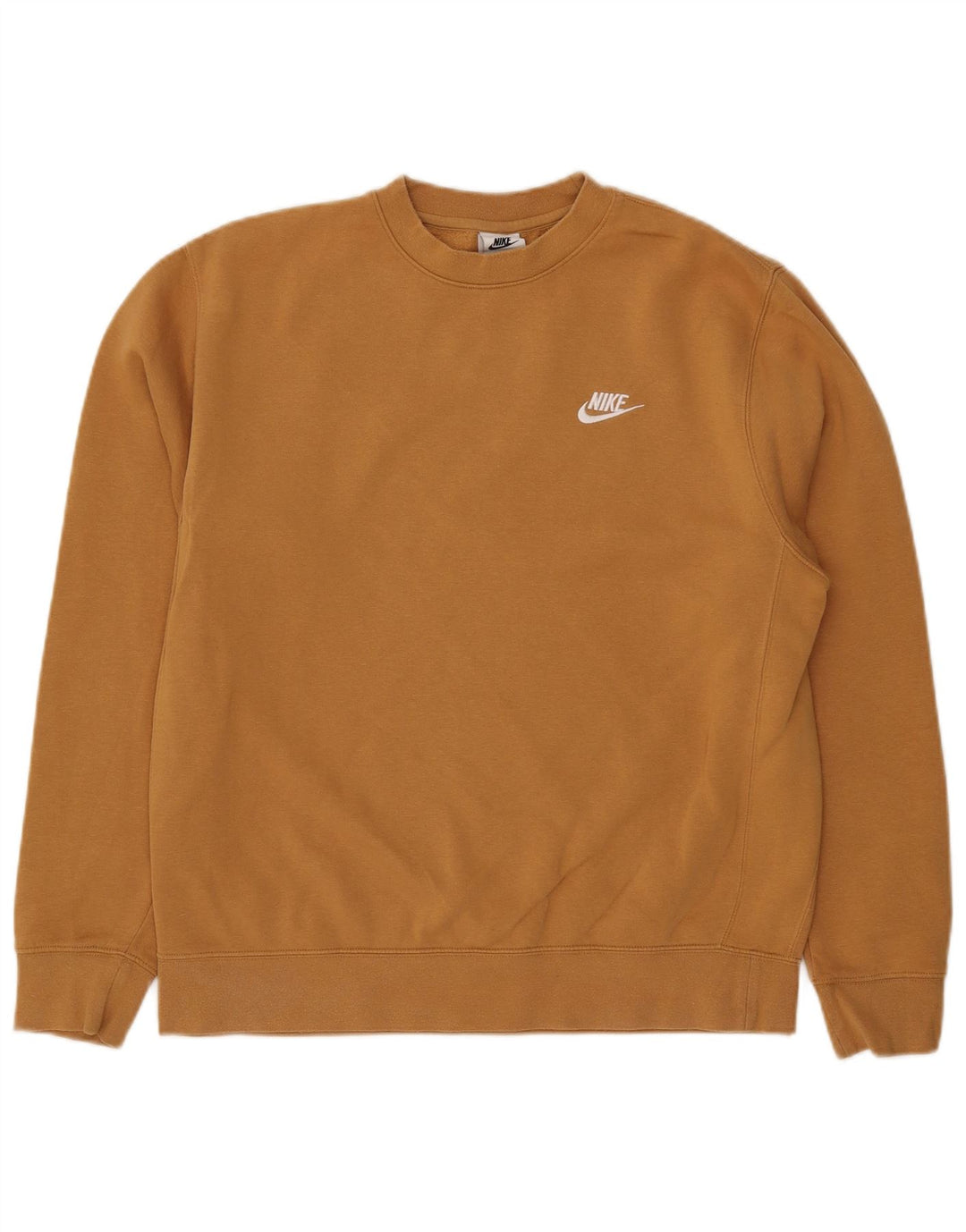 NIKE Felpa da uomo Maglione in cotone beige medio