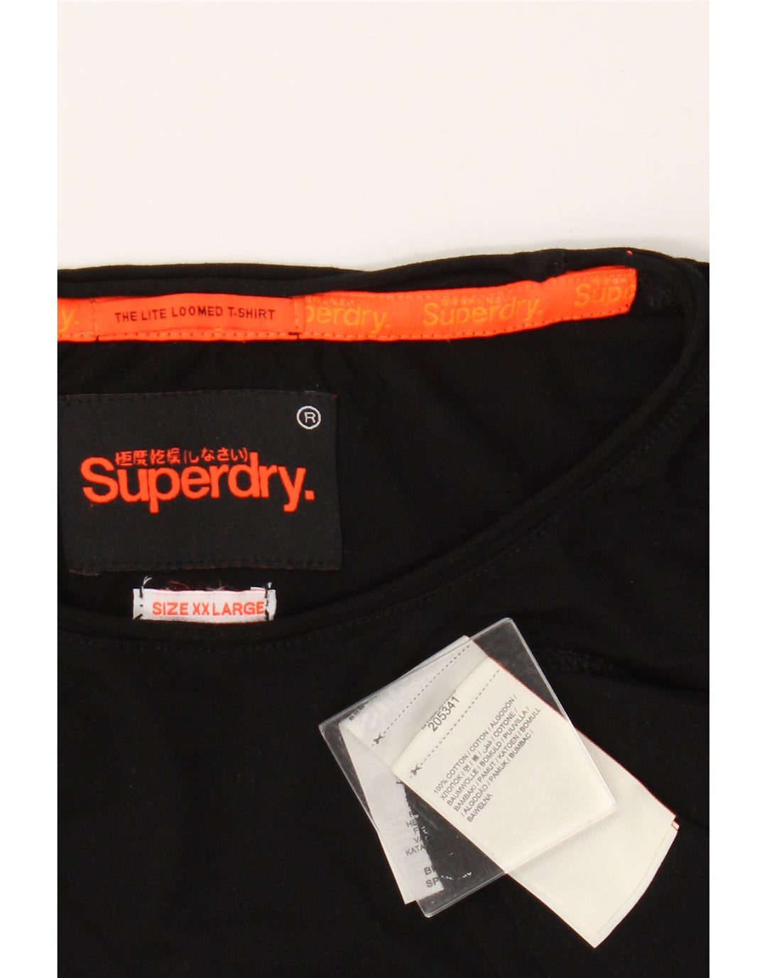 T-shirt da uomo Superdry Top 2XL in cotone nero