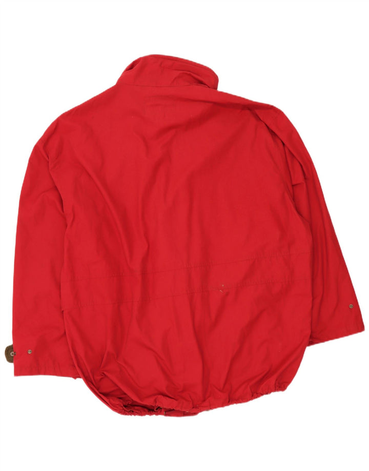 Giacca utility oversize da uomo Diadora UK 42 XL poliestere rosso
