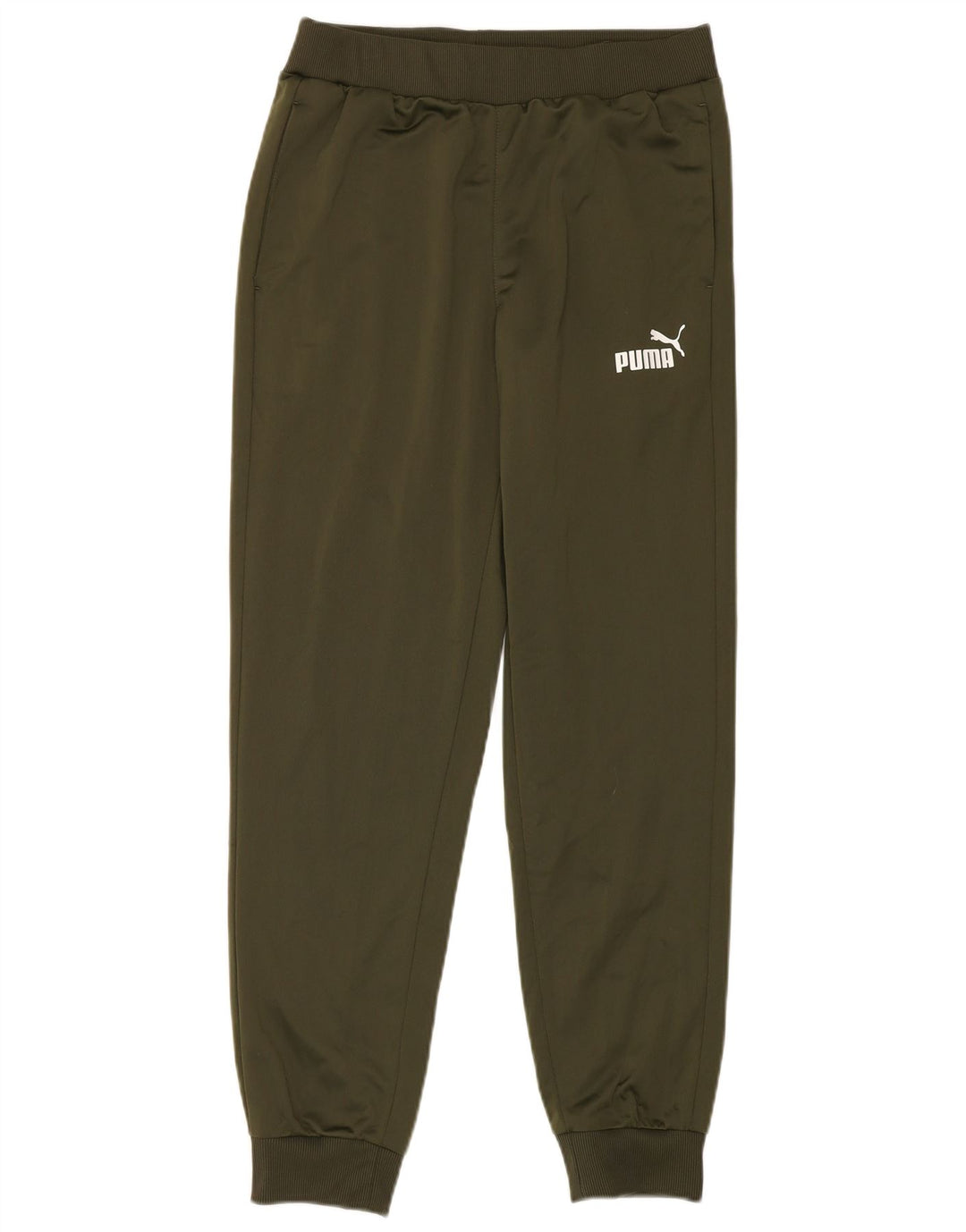 Pantaloni da tuta da uomo Puma Joggers medio poliestere kaki
