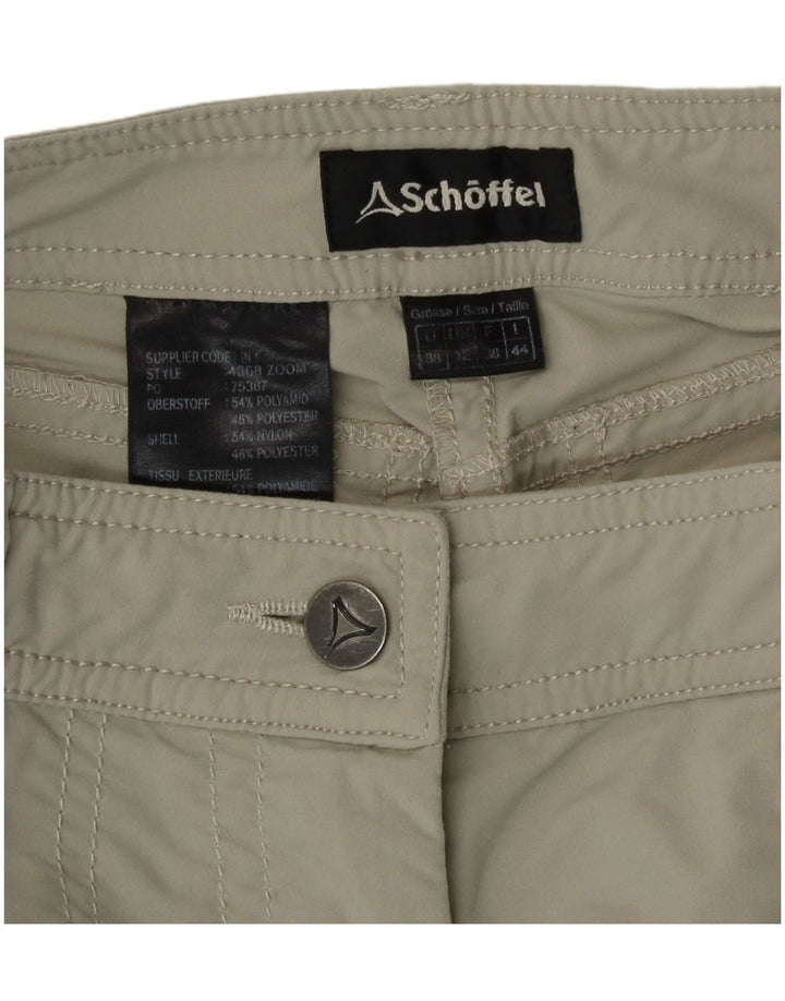 Pantaloni da trekking da donna Schoffel UK 12 Medium W28 L30 Verde Poliammide