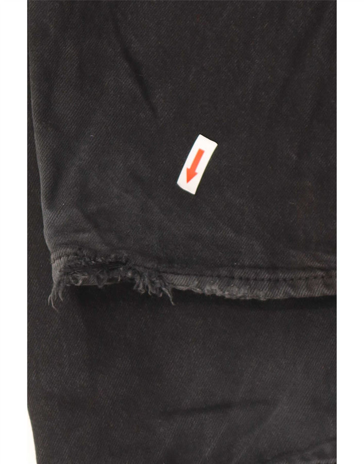 Jeans dritti da uomo Levi's W36 L32 cotone nero