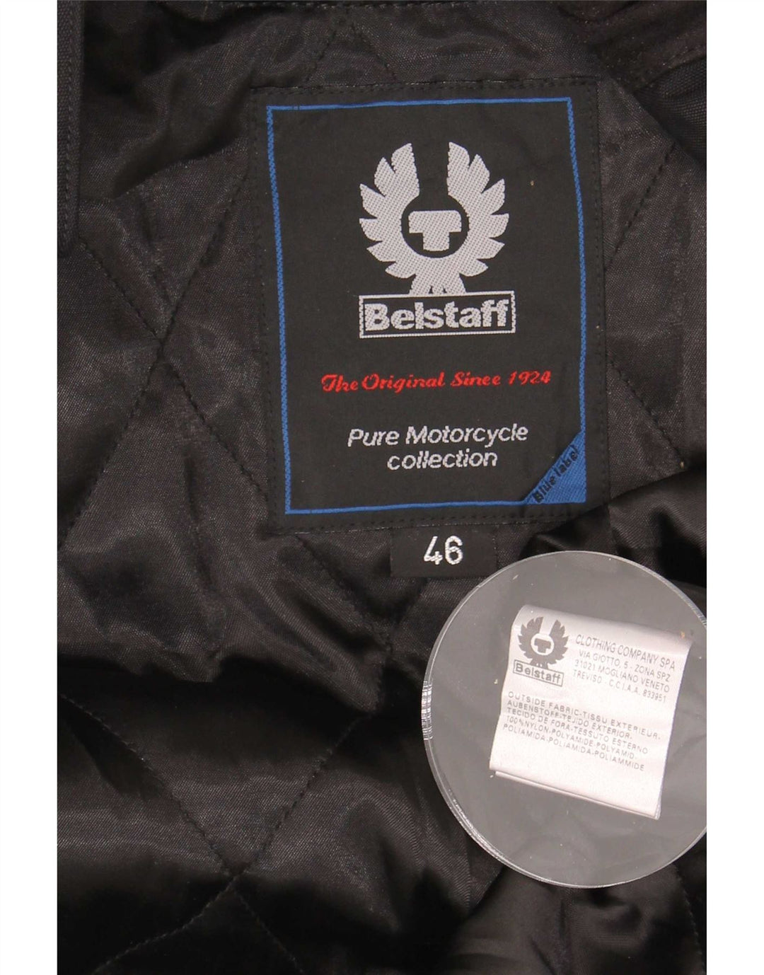Giacca da corsa da donna Belstaff IT 46 Large in nylon nero