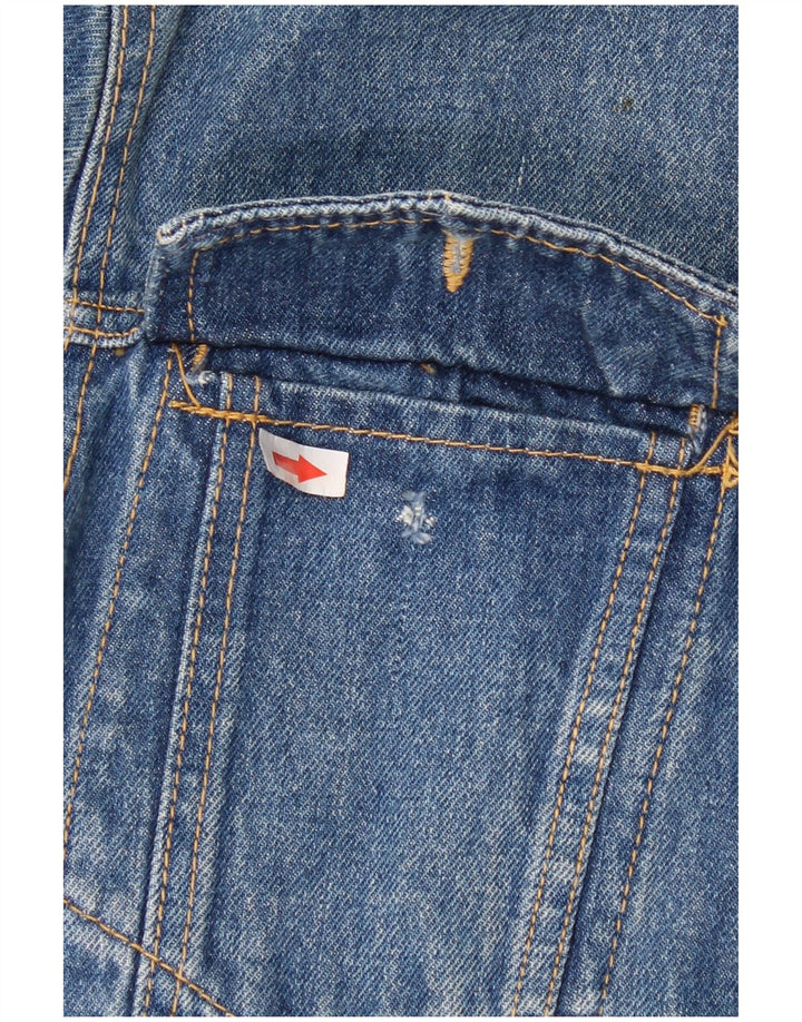 Giacca in denim da uomo Ritt UK 40 grande cotone blu