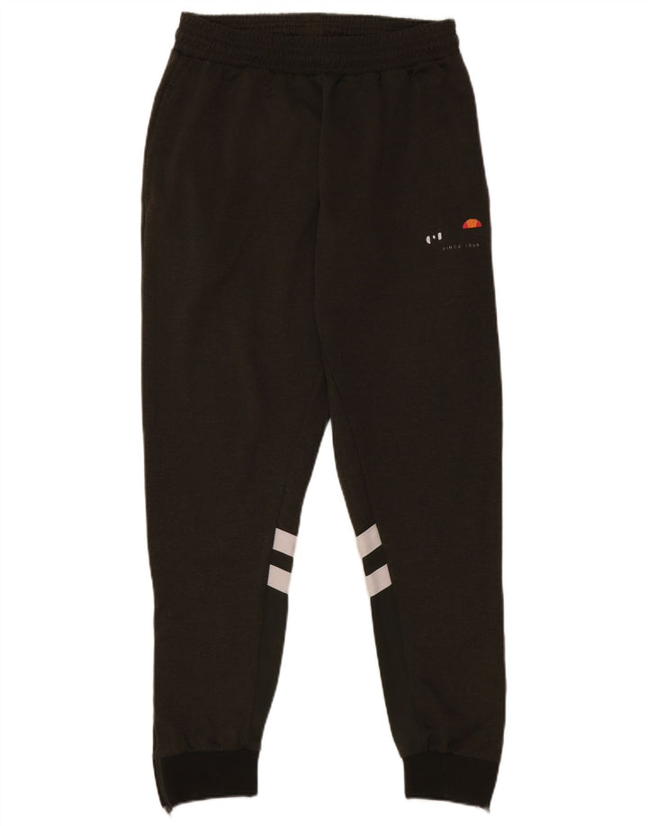 ELLESSE Pantaloni da tuta da uomo Joggers Small Poliestere color block kaki