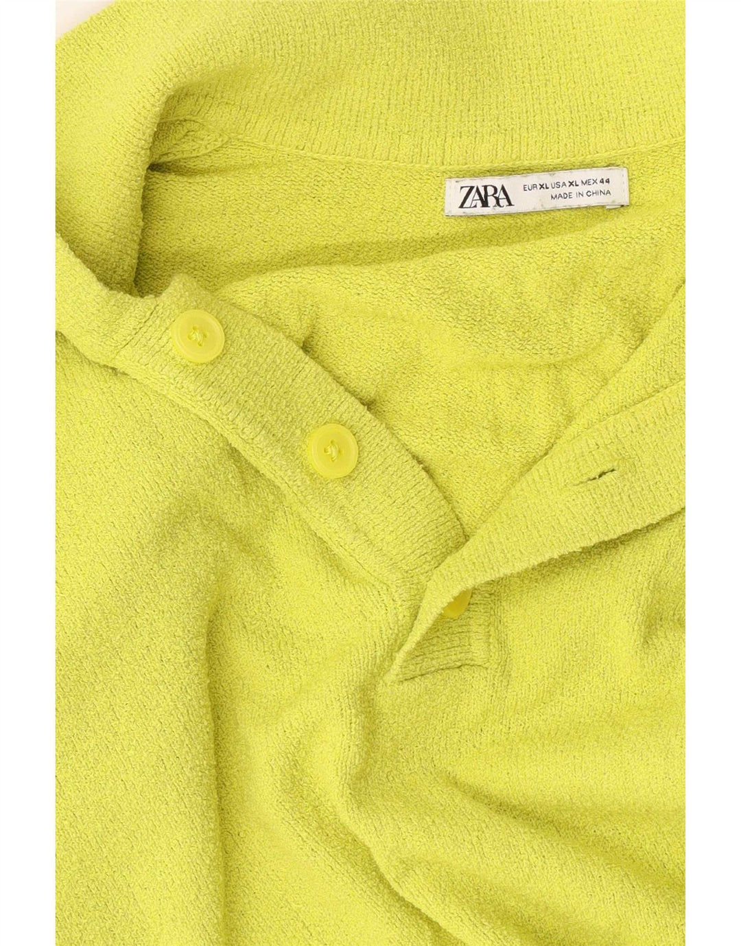 Polo Zara da uomo XL gialla