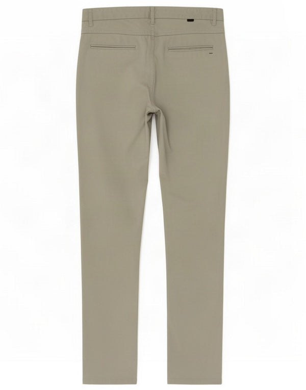 Pantaloni chino slim da uomo Zara EU 40 Medium W31 L33 Cotone grigio