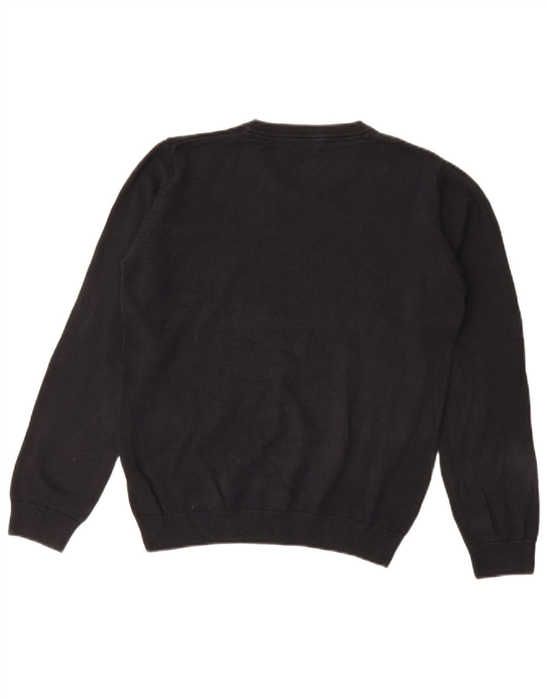 Maglione Marks & Spencer per ragazzi con scollo a V 12-13 anni in cotone nero