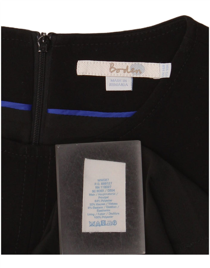 Abito tubino da donna Boden UK 14 grande poliestere nero