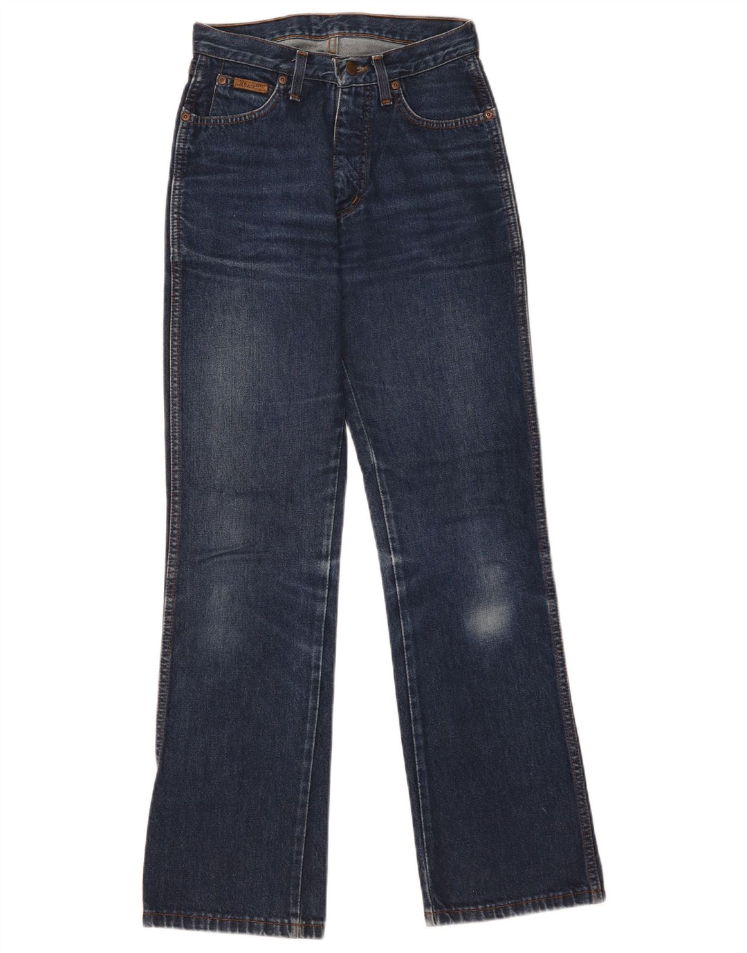 Jeans Bootcut da uomo Wrangler W28 L32 cotone blu navy