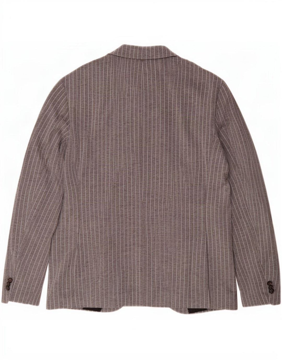 Giacca blazer da uomo a 2 bottoni Joop UK 40 grande gessato grigio