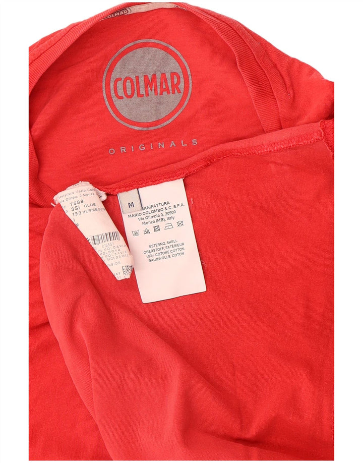 T-shirt grafica da uomo COLMAR Top rosso medio in cotone